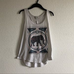 Tribal elephant tank! Large LA Threads